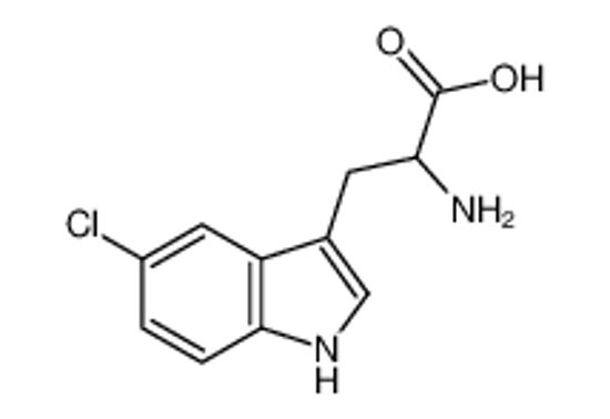 Picture of (2R)-2-amino-3-(5-chloro-1H-indol-3-yl)propanoic acid