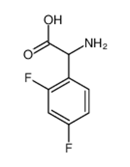 Picture of 2-amino-2-(2,4-difluorophenyl)acetic acid