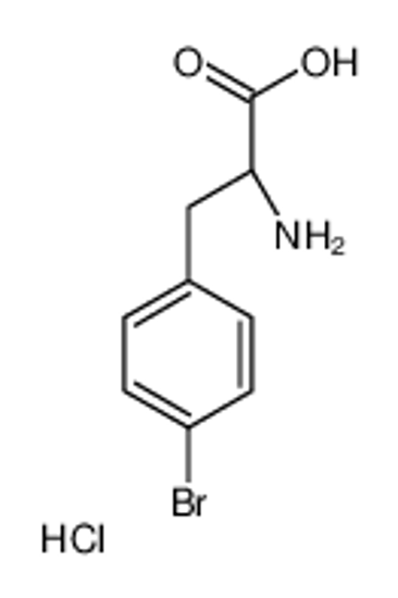 Picture of (2S)-2-amino-3-(4-bromophenyl)propanoic acid,hydrochloride