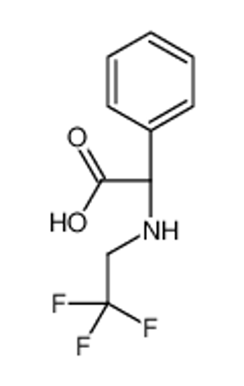 Imagem de (2R)-2-phenyl-2-(2,2,2-trifluoroethylamino)acetic acid