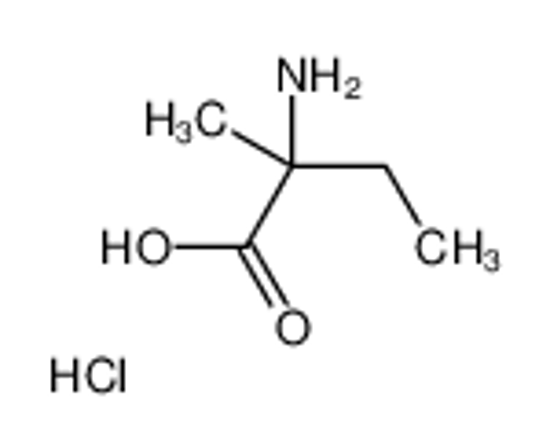 Picture of (2R)-2-amino-2-methylbutanoic acid,hydrochloride