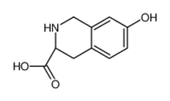 Picture of (3S)-7-Hydroxy-1,2,3,4-tetrahydro-3-isoquinolinecarboxylic acid