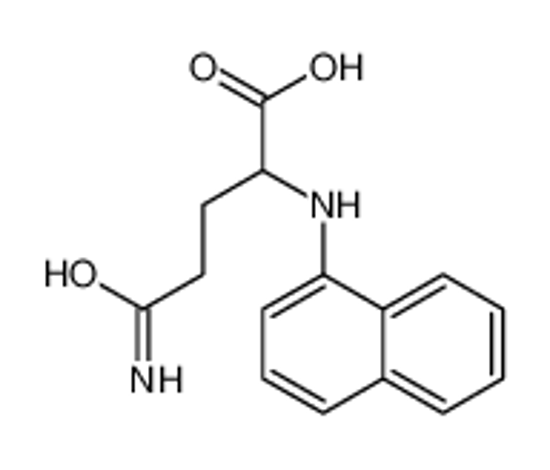 Picture of (2S)-5-amino-2-(naphthalen-1-ylamino)-5-oxopentanoic acid