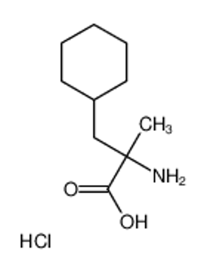 Picture of (2S)-2-Amino-3-cyclohexyl-2-methylpropanoic acid hydrochloride (1 :1)