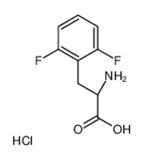Picture of (2S)-2-amino-3-(2,6-difluorophenyl)propanoic acid,hydrochloride