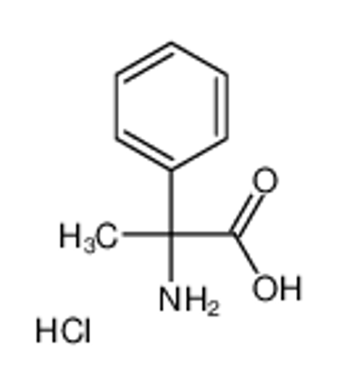 Picture of (2R)-2-amino-2-phenylpropanoic acid,hydrochloride