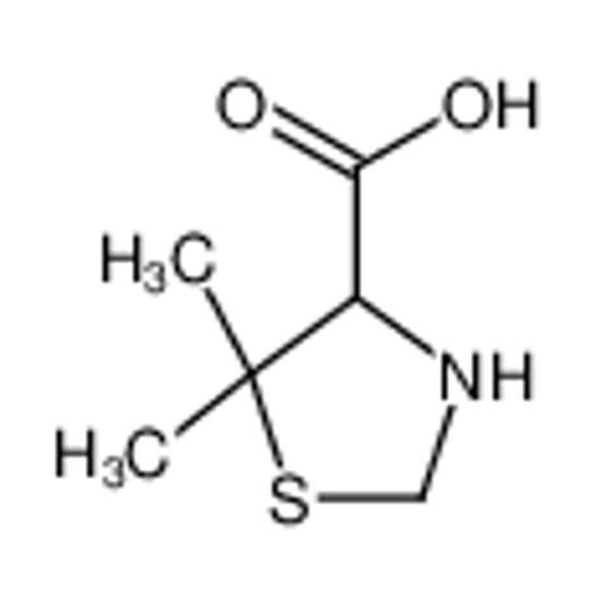 Изображение (4S)-5,5-dimethyl-1,3-thiazolidine-4-carboxylic acid