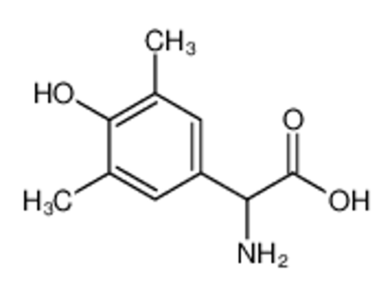 Picture of 2-amino-2-(4-hydroxy-3,5-dimethylphenyl)acetic acid
