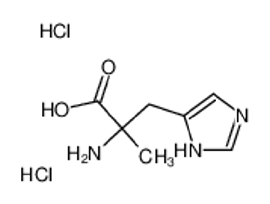 Picture of 2-amino-3-(1H-imidazol-5-yl)-2-methylpropanoic acid,dihydrochloride