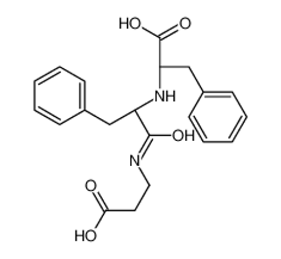 Picture of (2S)-2-[[(2S)-1-(2-carboxyethylamino)-1-oxo-3-phenylpropan-2-yl]amino]-3-phenylpropanoic acid
