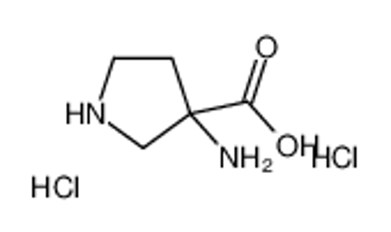 Picture of (3R)-3-Amino-3-pyrrolidinecarboxylic acid dihydrochloride