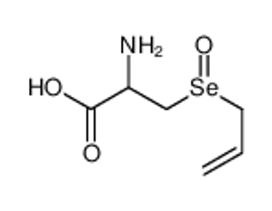 Imagem de (2R)-2-amino-3-prop-2-enylseleninylpropanoic acid