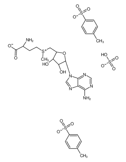 Picture of [(3S)-3-amino-3-carboxypropyl]-[[(2S,3S,4R,5R)-5-(6-aminopurin-9-yl)-3,4-dihydroxyoxolan-2-yl]methyl]-methylsulfanium,hydrogen sulfate,4-methylbenzenesulfonic acid