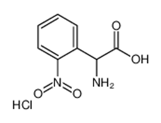 Picture of 2-amino-2-(2-nitrophenyl)acetic acid,hydrochloride