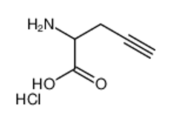 Picture of 2-Amino-4-pentynoic acid hydrochloride (1:1)