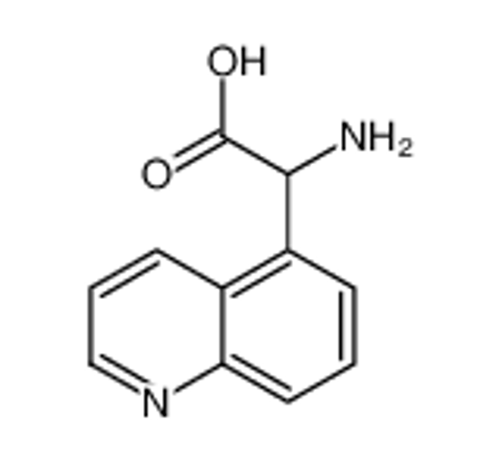 Picture of 2-amino-2-quinolin-5-ylacetic acid