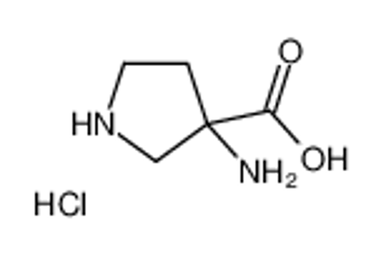 Picture of 3-Amino-3-pyrrolidinecarboxylic acid hydrochloride (1:1)