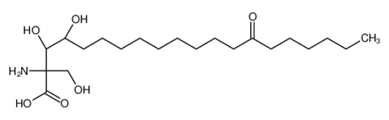 Picture of (2S,3R,4R)-2-Amino-3,4-dihydroxy-2-(hydroxymethyl)-14-oxoicosanoi c acid