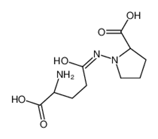 Picture of (2S)-1-[[(4S)-4-amino-4-carboxybutanoyl]amino]pyrrolidine-2-carboxylic acid