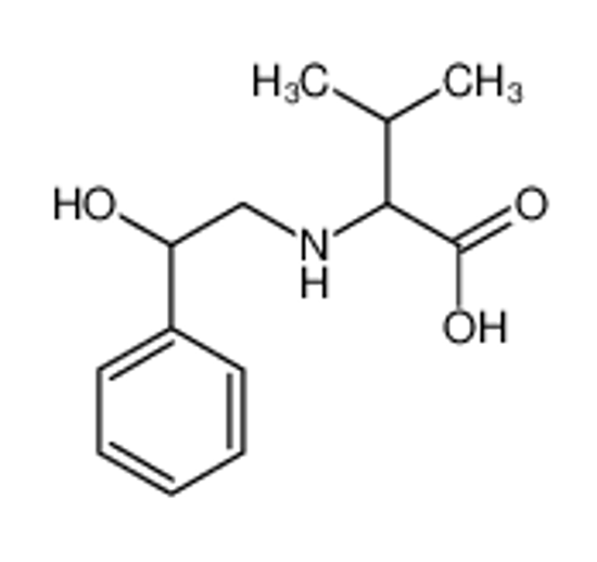 Picture of (2S)-2-[(2-hydroxy-2-phenylethyl)amino]-3-methylbutanoic acid