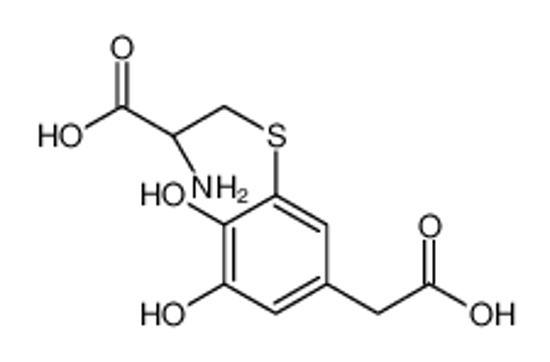 Imagem de (2R)-2-amino-3-[5-(carboxymethyl)-2,3-dihydroxyphenyl]sulfanylpropanoic acid