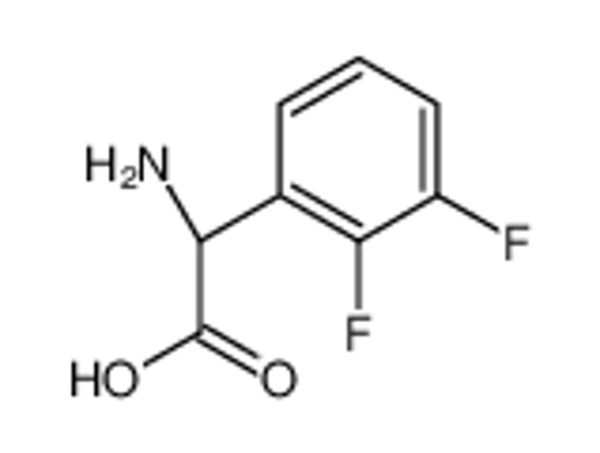 Picture of (2S)-2-amino-2-(2,3-difluorophenyl)acetic acid