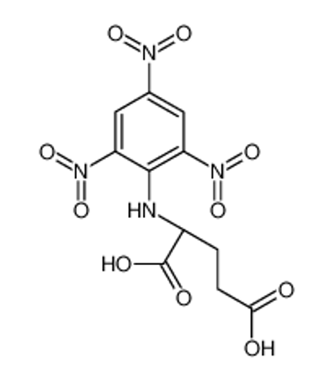 Изображение (2S)-2-(2,4,6-trinitroanilino)pentanedioic acid