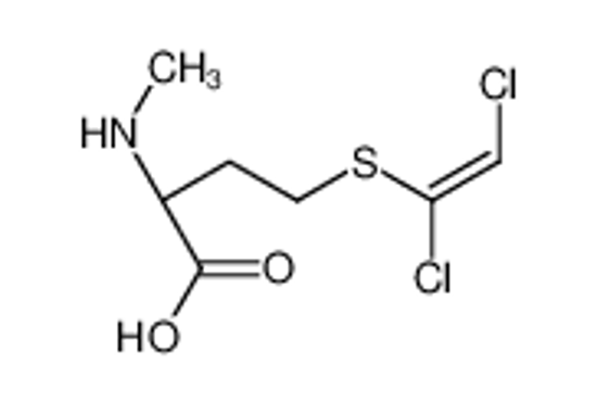Imagem de (2S)-4-[(Z)-1,2-dichloroethenyl]sulfanyl-2-(methylamino)butanoic acid