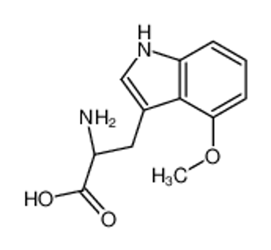 Imagem de (2R)-2-amino-3-(4-methoxy-1H-indol-3-yl)propanoic acid