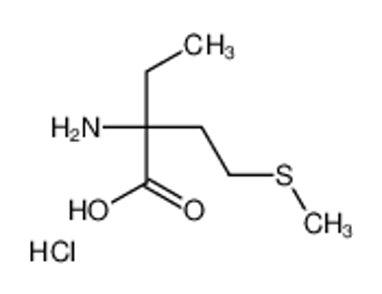 Picture of 2-amino-2-ethyl-4-methylsulfanylbutanoic acid,hydrochloride