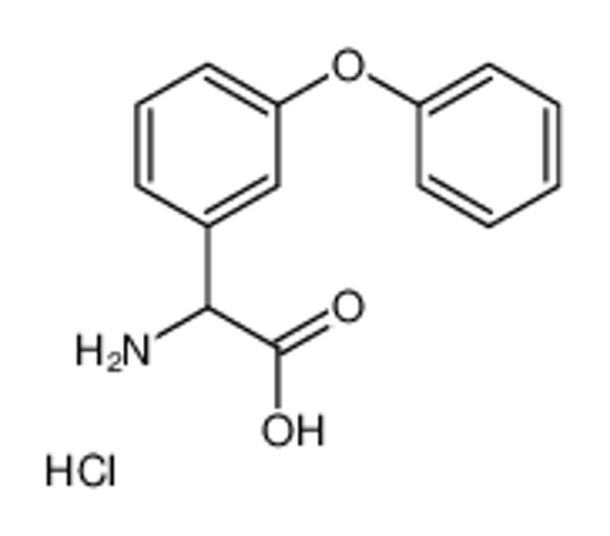 Picture of 2-amino-2-(3-phenoxyphenyl)acetic acid,hydrochloride