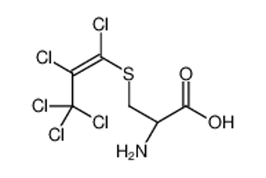 Picture of (2R)-2-amino-3-[(E)-1,2,3,3,3-pentachloroprop-1-enyl]sulfanylpropanoic acid