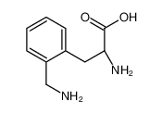 Picture of (2R)-2-amino-3-[2-(aminomethyl)phenyl]propanoic acid