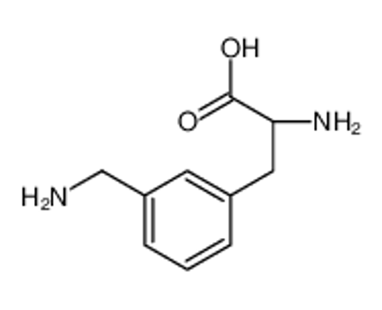 Picture of (2R)-2-amino-3-[3-(aminomethyl)phenyl]propanoic acid