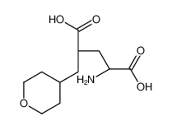 Picture of (2R,4R)-2-amino-4-(oxan-4-ylmethyl)pentanedioic acid