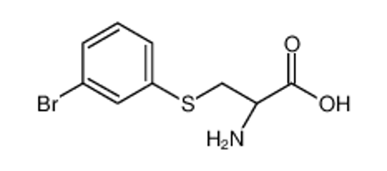 Picture of (2R)-2-amino-3-(3-bromophenyl)sulfanylpropanoic acid