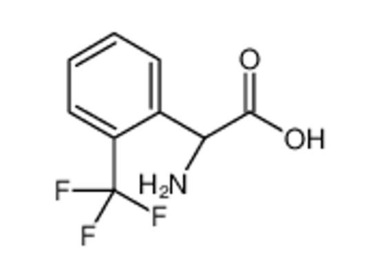 Picture of (2S)-2-amino-2-[2-(trifluoromethyl)phenyl]acetic acid