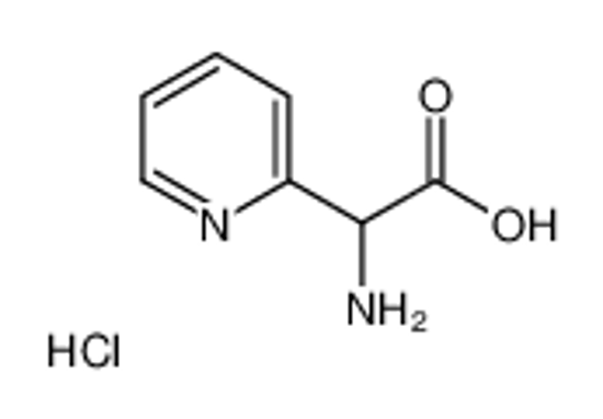 Picture of 2-amino-2-pyridin-2-ylacetic acid,hydrochloride
