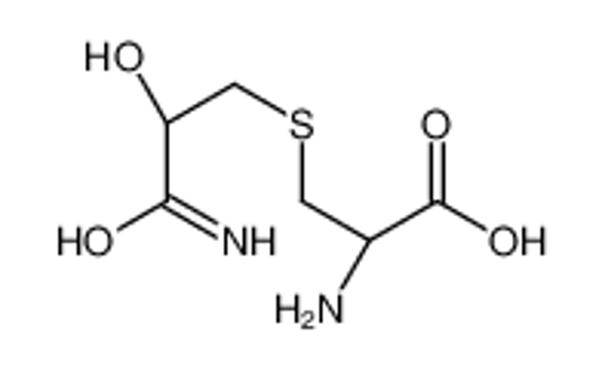 Picture of (2R)-2-amino-3-(3-amino-2-hydroxy-3-oxopropyl)sulfanylpropanoic acid