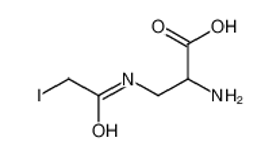 Picture of 2-amino-3-[(2-iodoacetyl)amino]propanoic acid