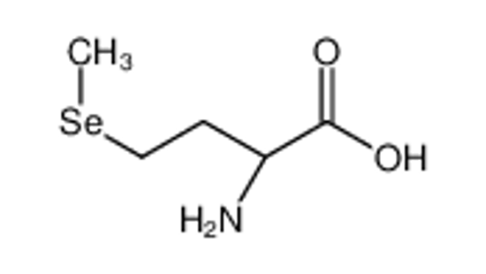 Imagem de (2R)-2-amino-4-methylselanylbutanoic acid