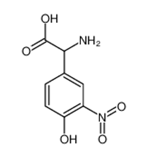 Picture of 2-amino-2-(4-hydroxy-3-nitrophenyl)acetic acid