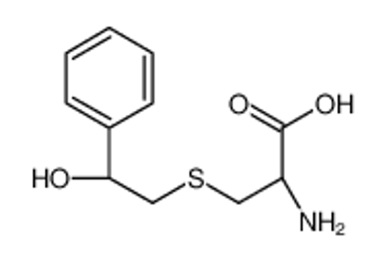 Picture of (2R)-2-amino-3-(2-hydroxy-2-phenylethyl)sulfanylpropanoic acid