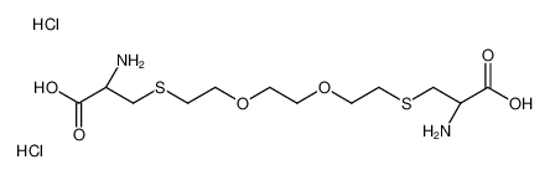 Picture of (2R)-2-amino-3-[2-[2-[2-[(2R)-2-amino-2-carboxyethyl]sulfanylethoxy]ethoxy]ethylsulfanyl]propanoic acid,dihydrochloride