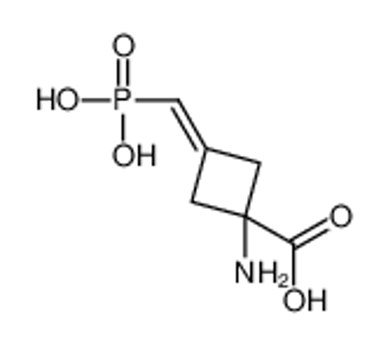 Imagem de 1-amino-3-(phosphonomethylidene)cyclobutane-1-carboxylic acid