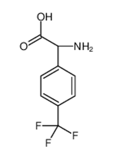 Picture of (2R)-2-amino-2-[4-(trifluoromethyl)phenyl]acetic acid