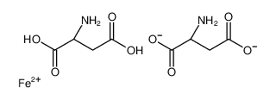 Picture of (2S)-2-aminobutanedioate,hydron,iron(2+)