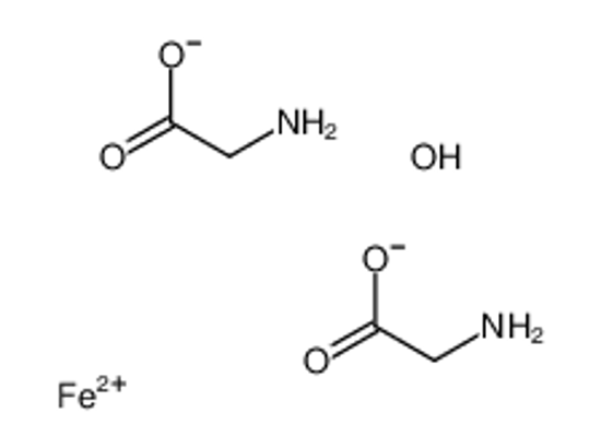 Picture of 2-aminoacetate,hydron,iron(2+),sulfate
