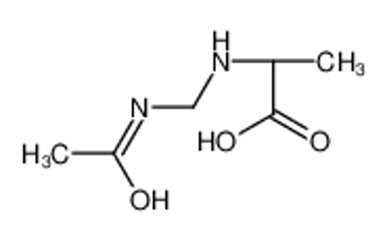 Изображение (2S)-2-(acetamidomethylamino)propanoic acid