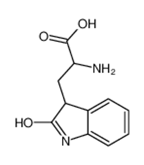 Picture of 2-amino-3-(2-oxo-1,3-dihydroindol-3-yl)propanoic acid